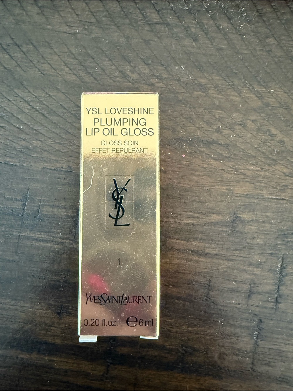 Yves Saint Laurent Shimmery Lilac Lip Gloss - Picture 2 of 2